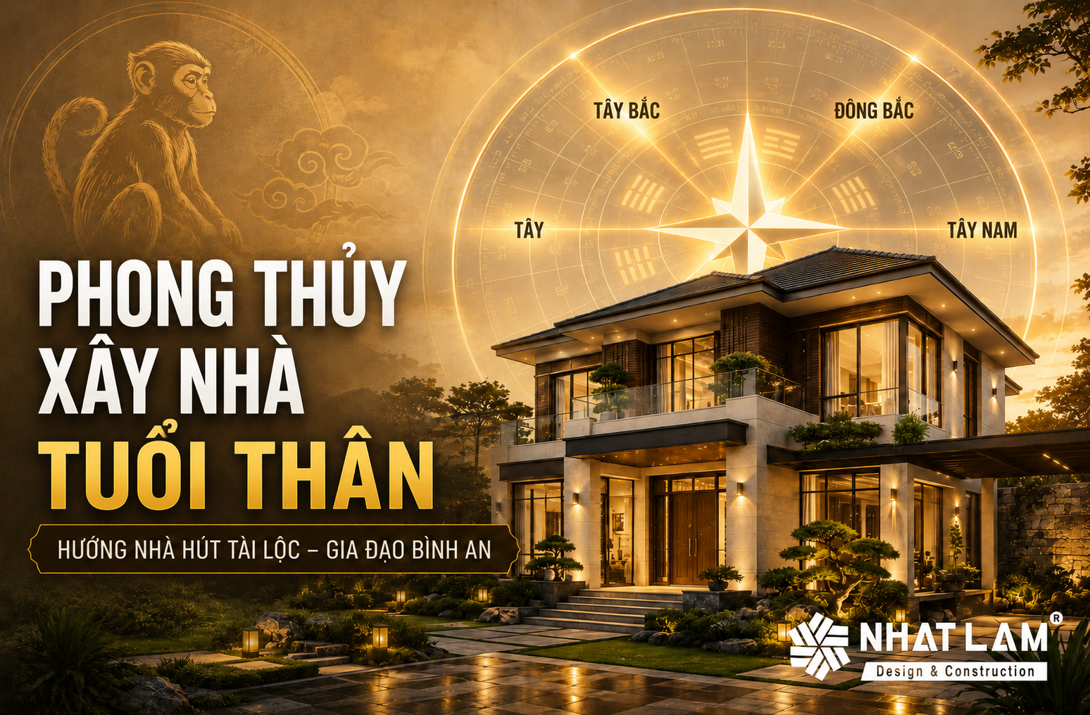 Phong thủy xây nhà tuổi Mậu Thân