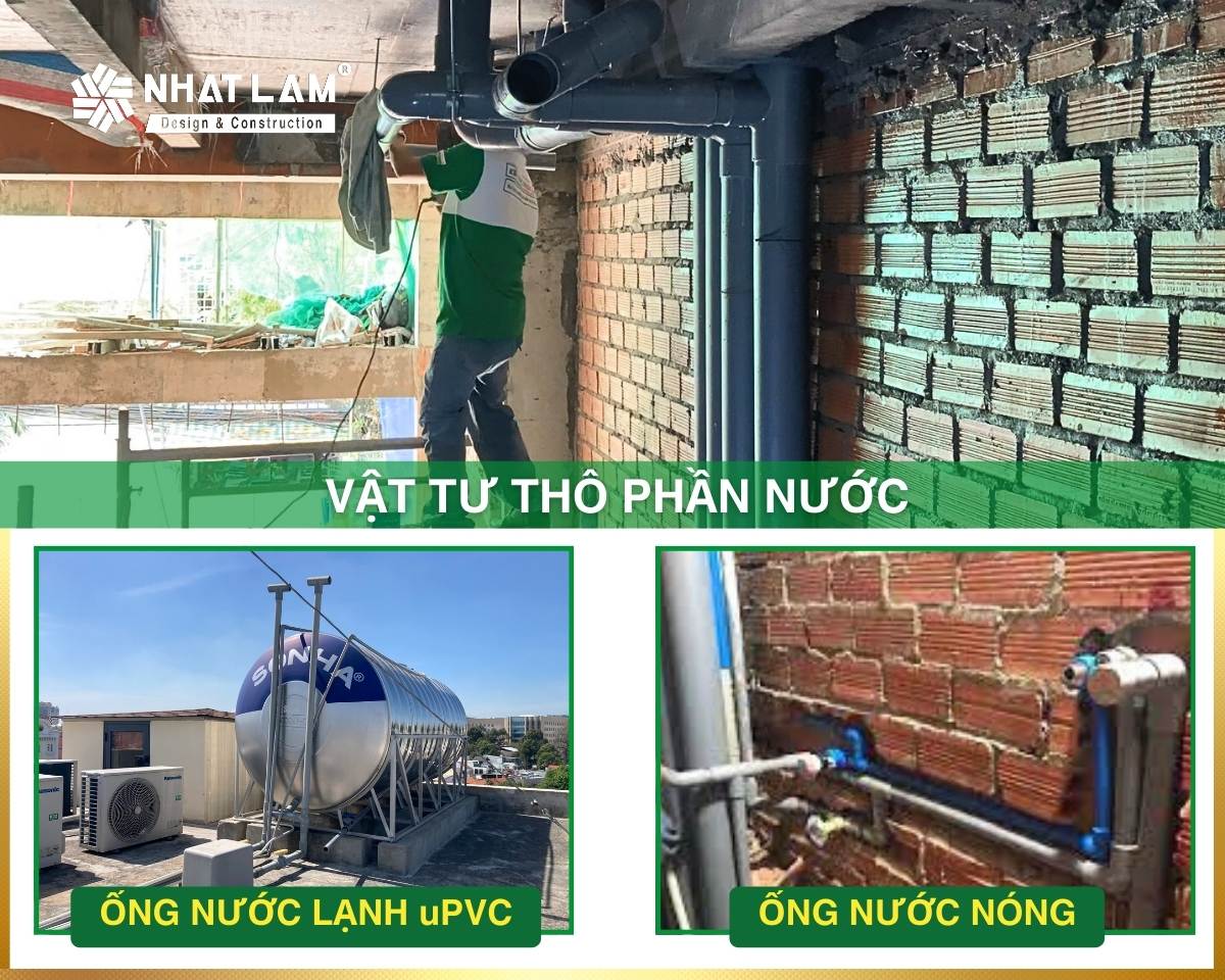 ưu điểm vật tư thô phần nước tại Nhật Lam House