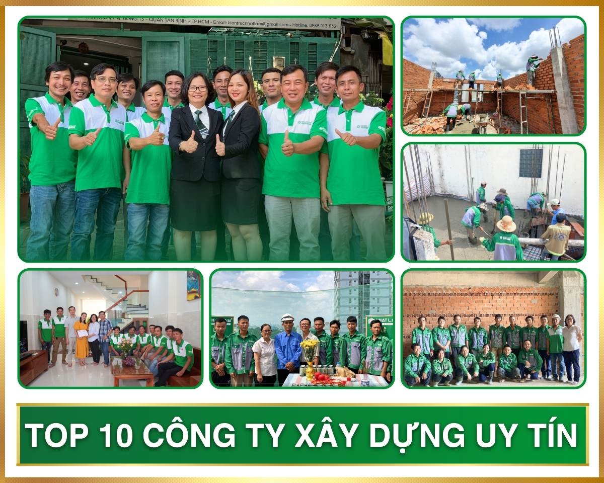 top 10 công ty xây dựng uy tín tại TP.HCM- Nhật Lam House