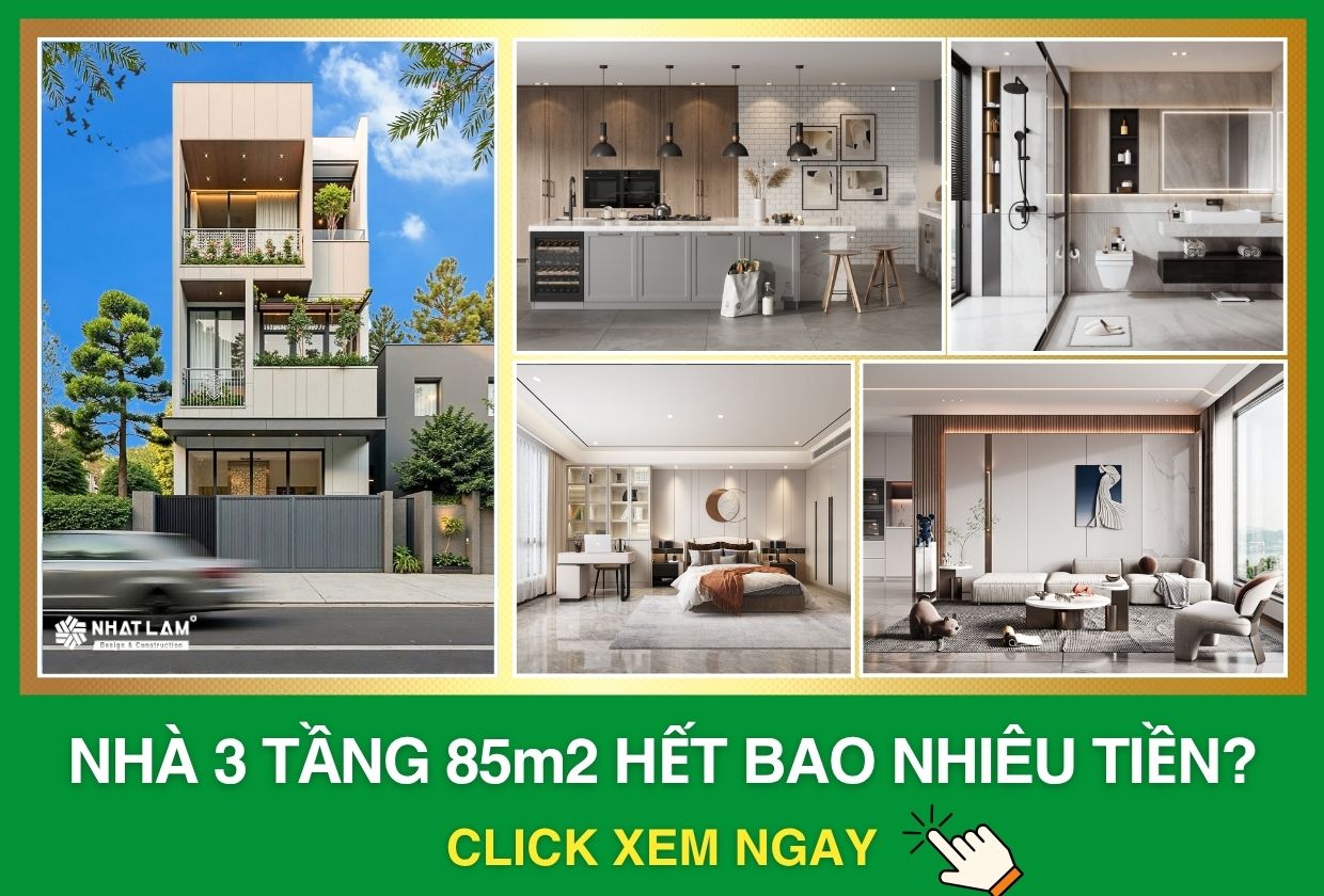 Chi Phí Xây Nhà 3 Tầng 85m2