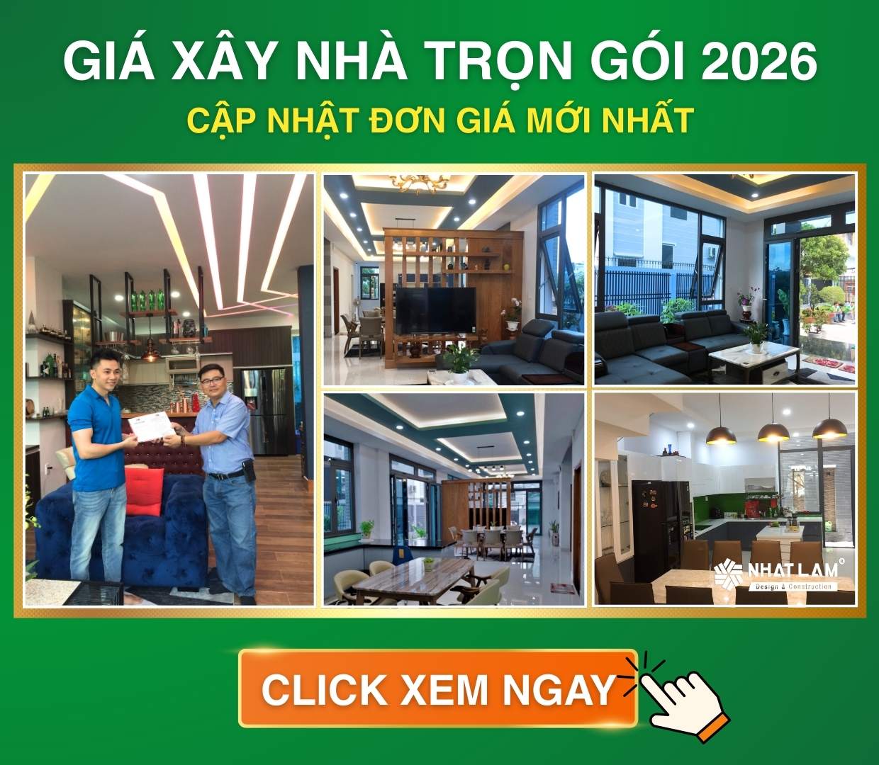 Xem báo giá xây nhà trọn gói tại TP.HCM cập nhật mới nhất