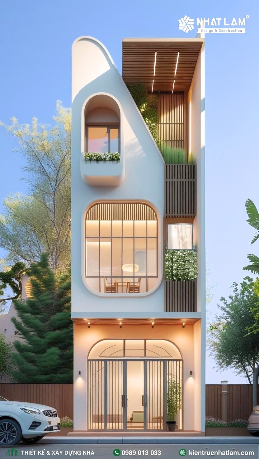 Mẫu Nhà 3 Tầng 1 Tum – Mẫu 14