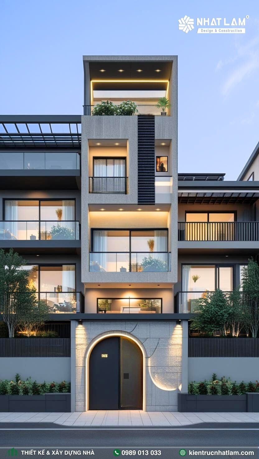 Mẫu Nhà 3 Tầng 1 Tum – Mẫu 21