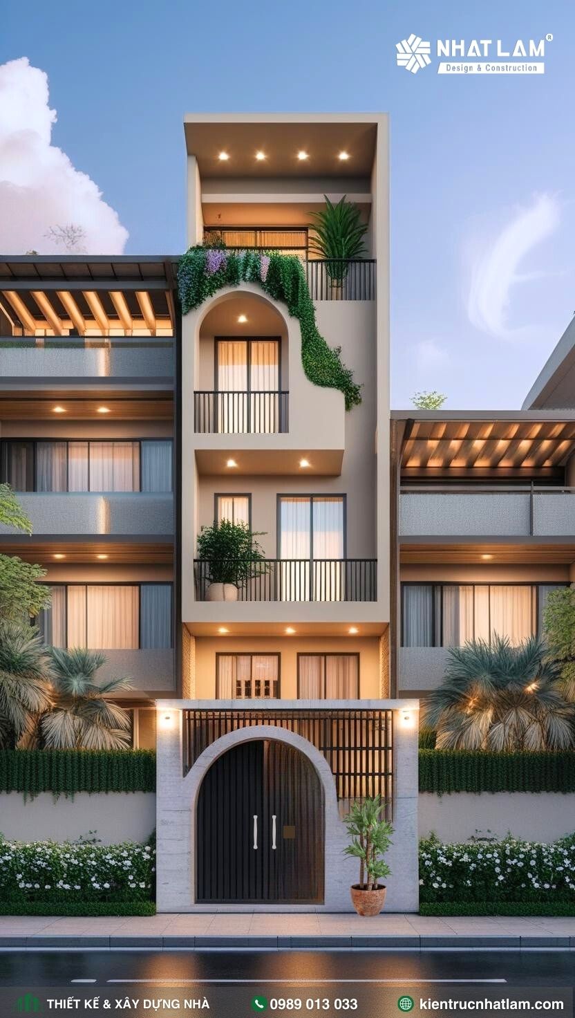 Mẫu Nhà 3 Tầng 1 Tum – Mẫu 24