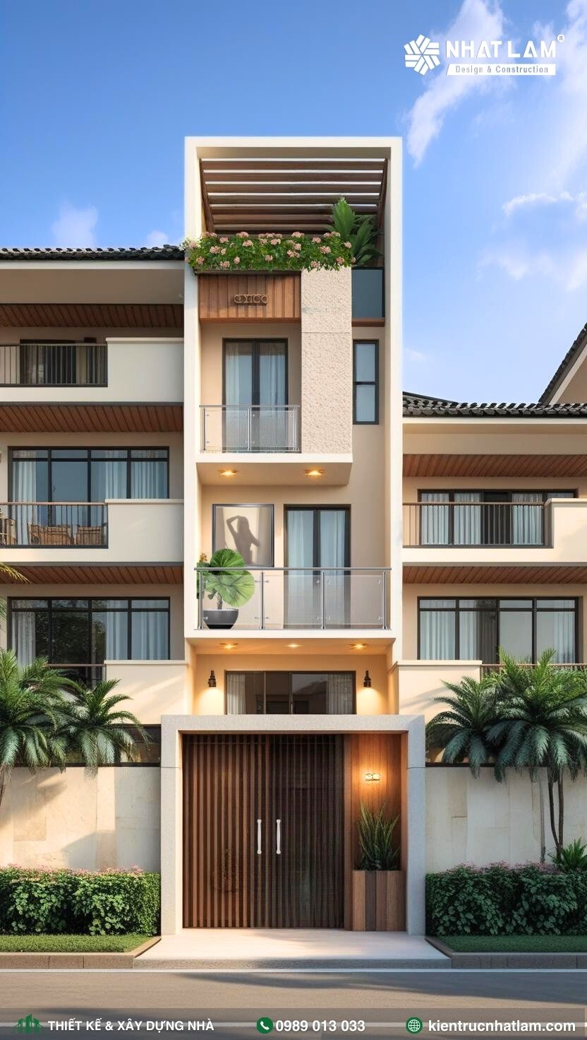 Mẫu Nhà 3 Tầng 1 Tum – Mẫu 25