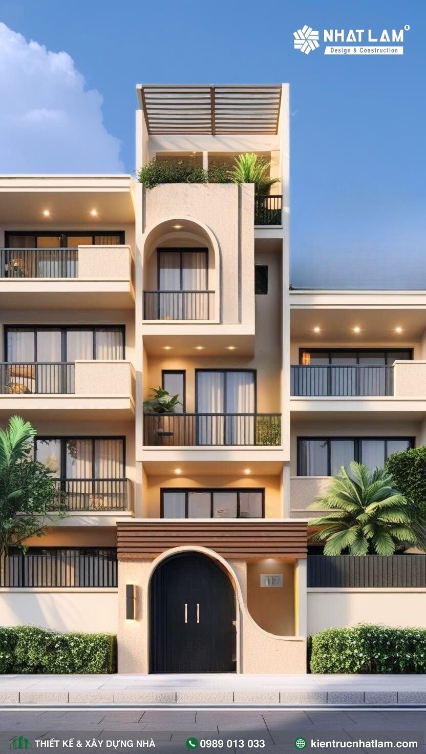 Mẫu Nhà 3 Tầng 1 Tum – Mẫu 26