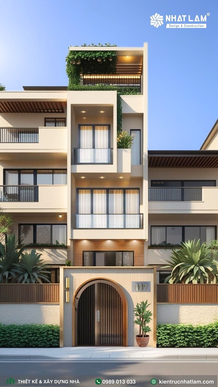 Mẫu Nhà 3 Tầng 1 Tum – Mẫu 27