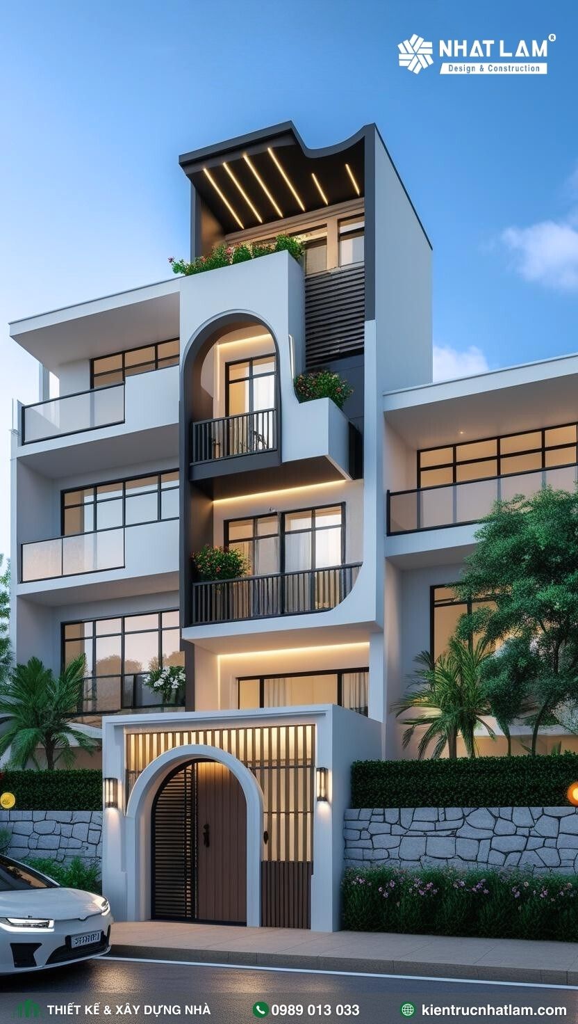 Mẫu Nhà 3 Tầng 1 Tum – Mẫu 03