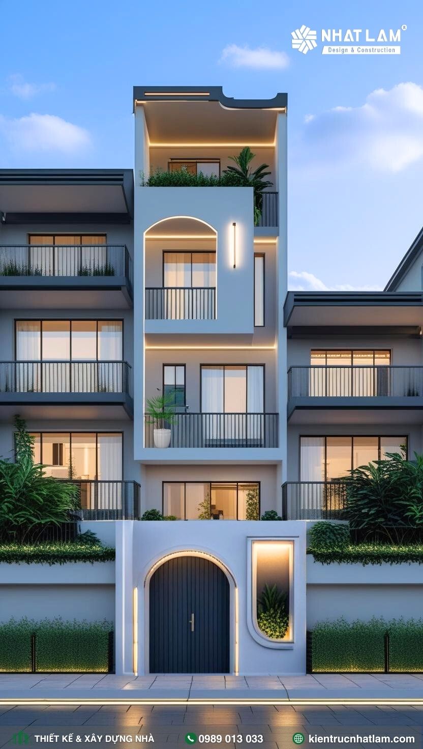Mẫu Nhà 3 Tầng 1 Tum – Mẫu 30