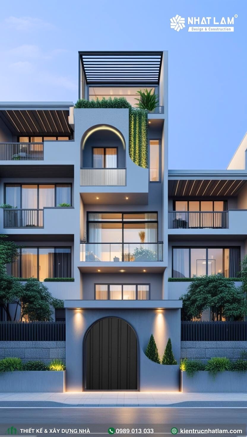 Mẫu Nhà 3 Tầng 1 Tum – Mẫu 33