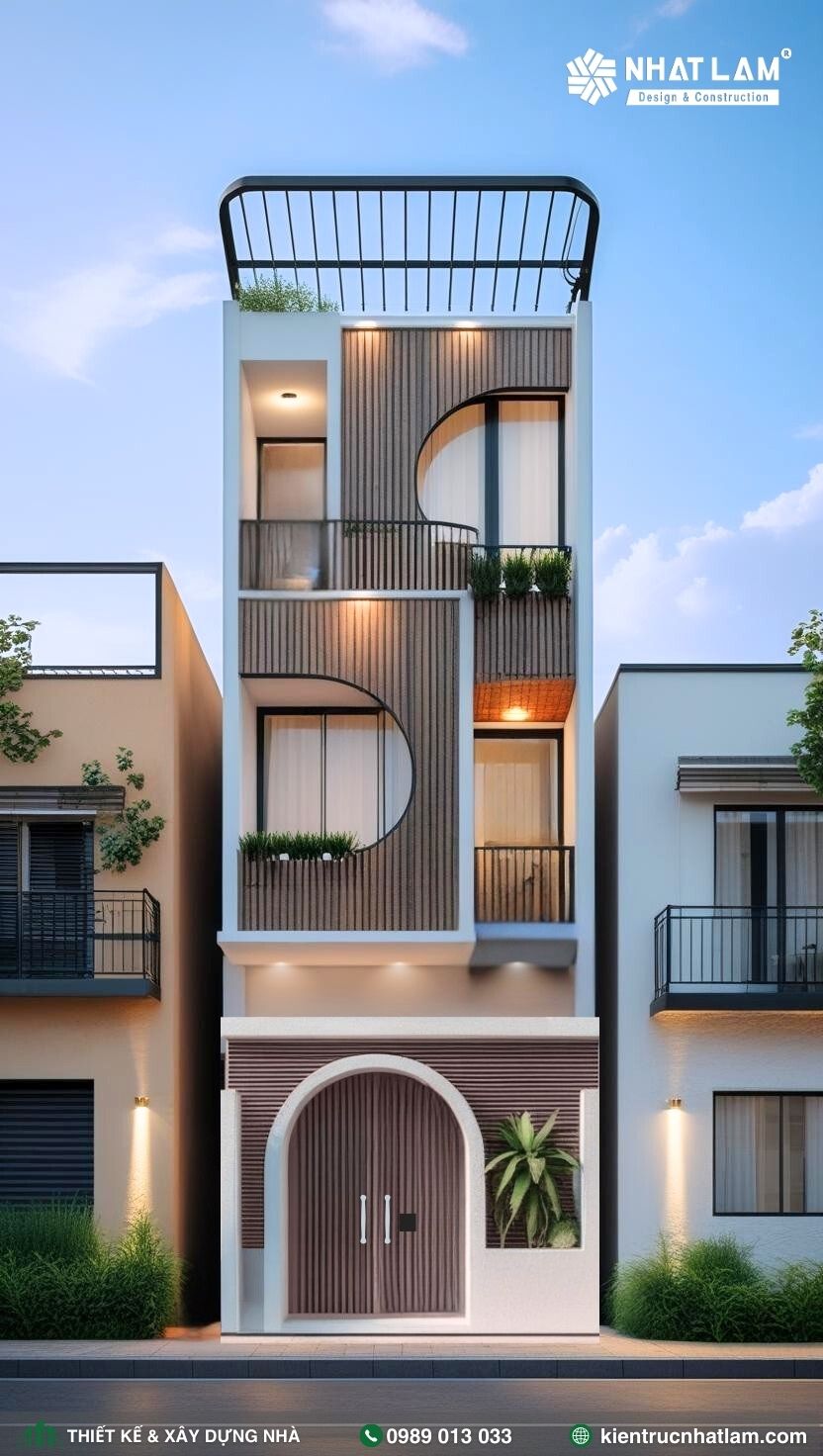 Mẫu Nhà 3 Tầng 1 Tum – Mẫu 36