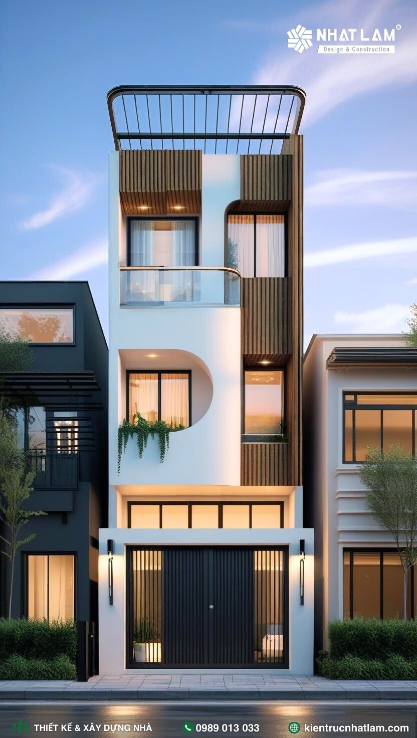 Mẫu Nhà 3 Tầng 1 Tum – Mẫu 38