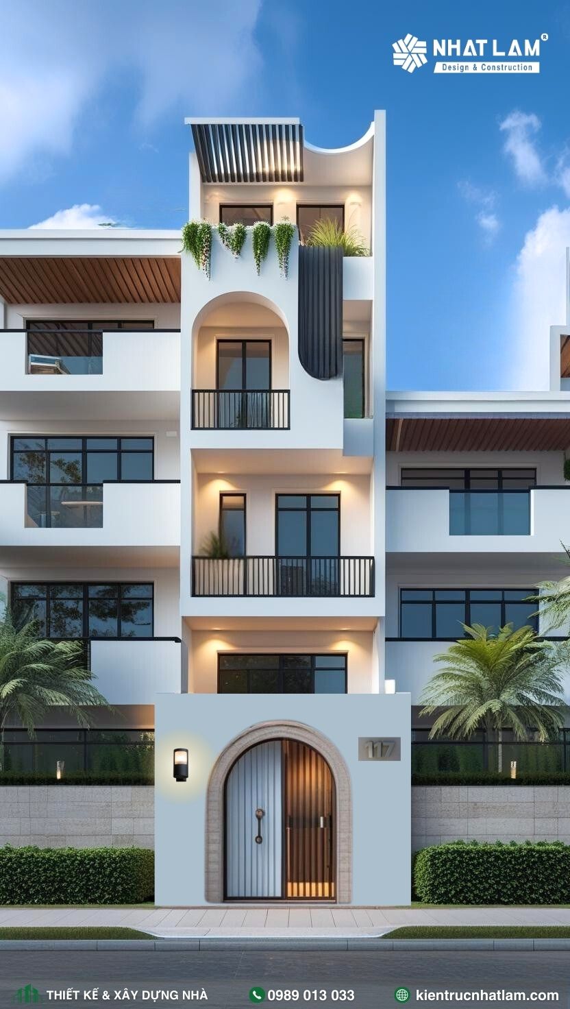 Mẫu Nhà 3 Tầng 1 Tum – Mẫu 05