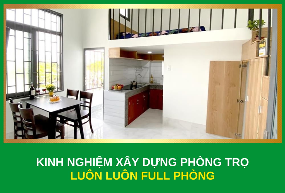 Kinh Nghiệm Xây Dựng Phòng Trọ Cho Thuê Full Phòng