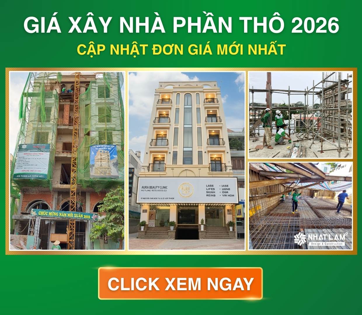 Xem giá xây dựng nhà phần thô cập nhật mới nhất tại tphcm năm 2026