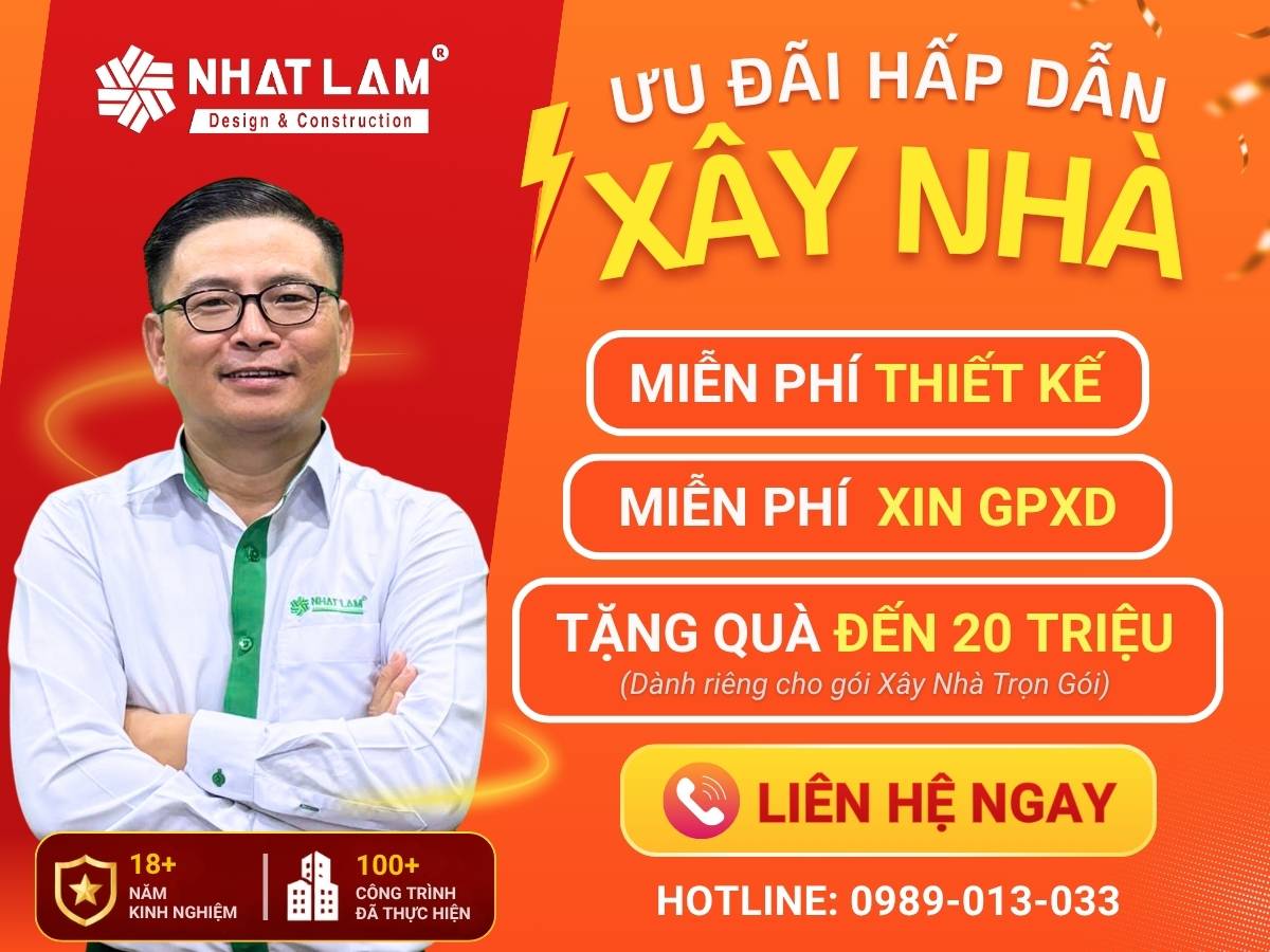 Chương trình ưu đãi hấp dẫn khi xây nhà cùng nhà thầu Nhật Lam House